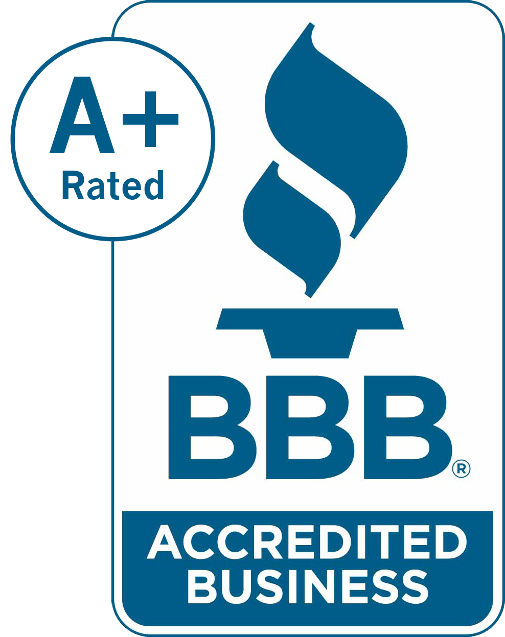 BBB A+ logo